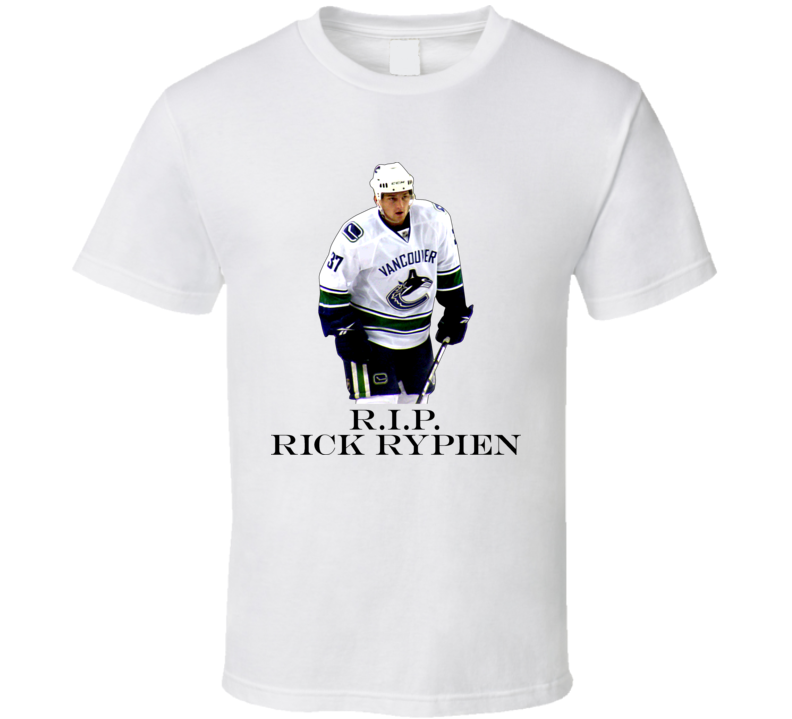 Rick Rypien RIP Vancouver Winnipeg Jets T Shirt