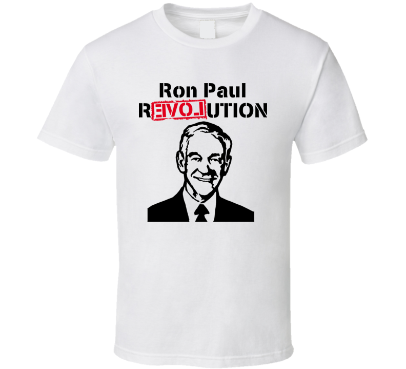 ron paul revolution t shirt