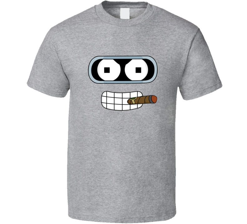 Bender Futurama Hilarious Funny Cartoon T Shirt