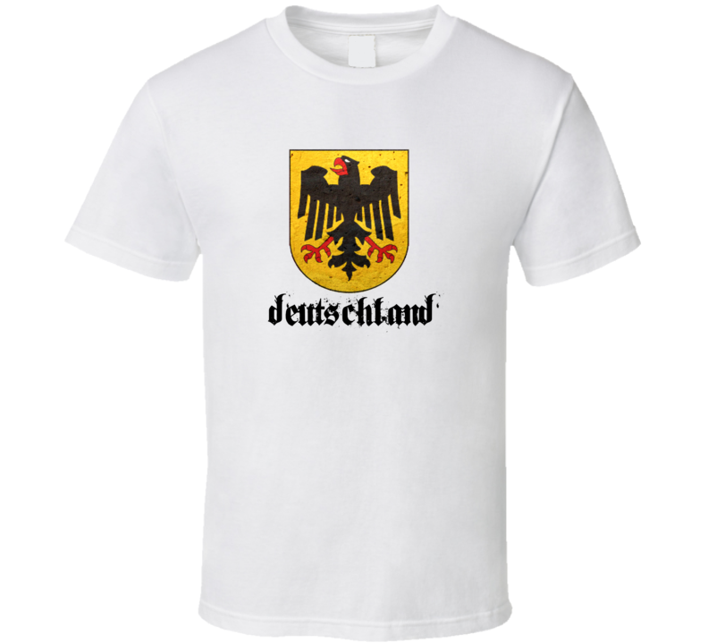 Germany Deutschland Flag Eagle Coat Of Arms T Shirt