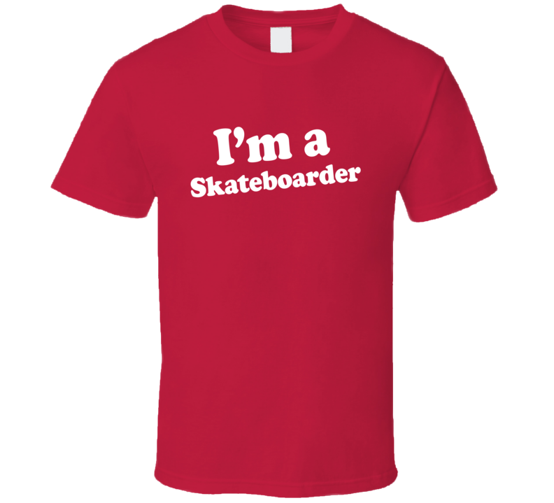 I'm a Skateboarder Dr Pepper T Shirt