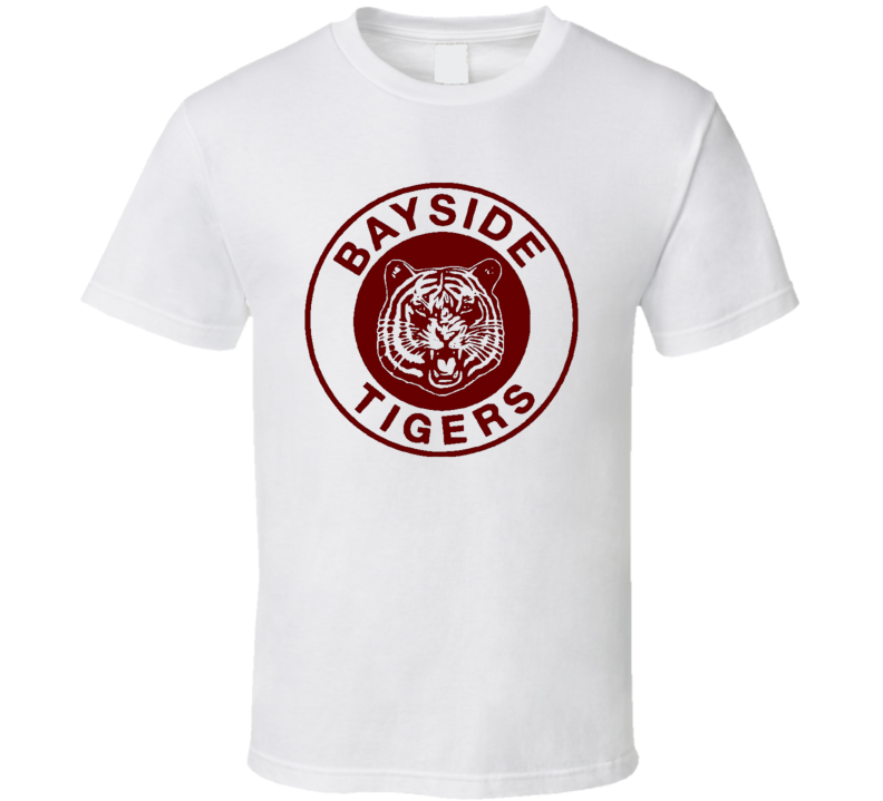 Bayside Tigers Club Team Saved By The Bell TV Show T Shirt