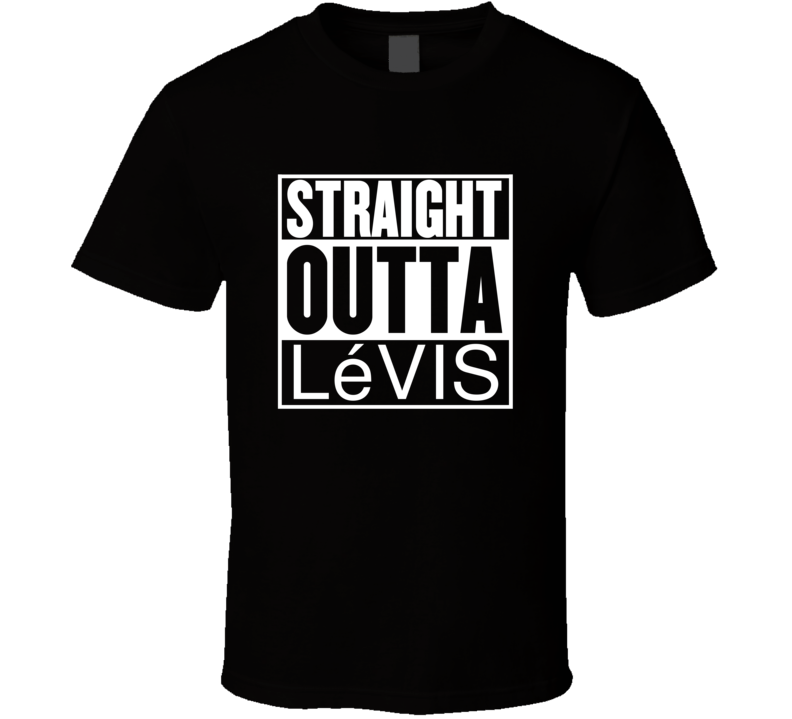 Straight Outta LleCadieux Quebec Parody Movie T Shirt