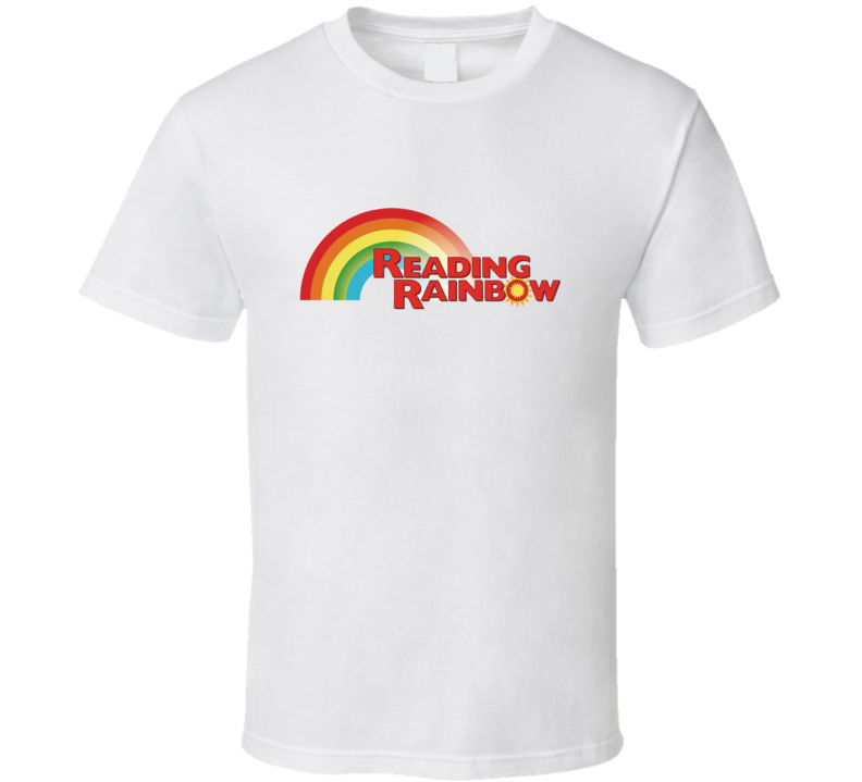 Reading Rainbow Kids TV Show Education T Shirt