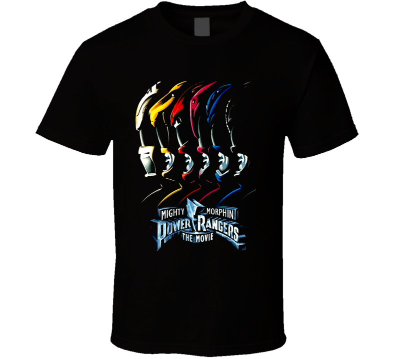 Power rangers the movie t shirt 