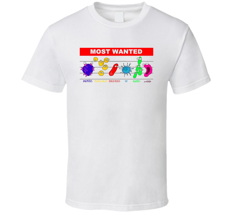 Most Wanted Germs T Shirt