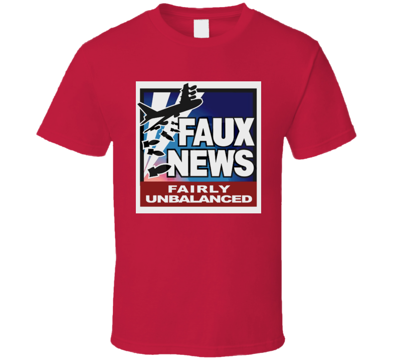 Faux News Fox News Parody Funny T Shirt