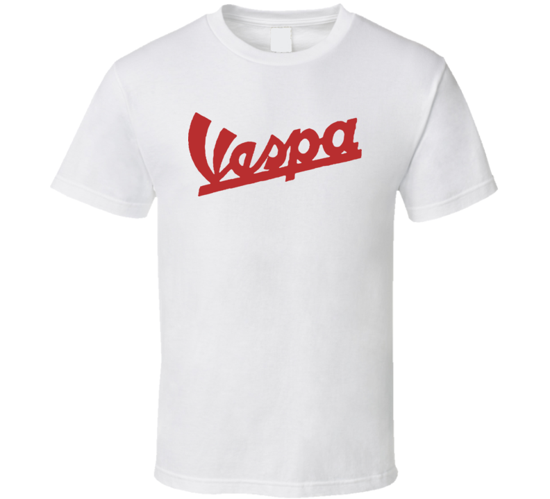 Vespa Scooter Retro T Shirt 