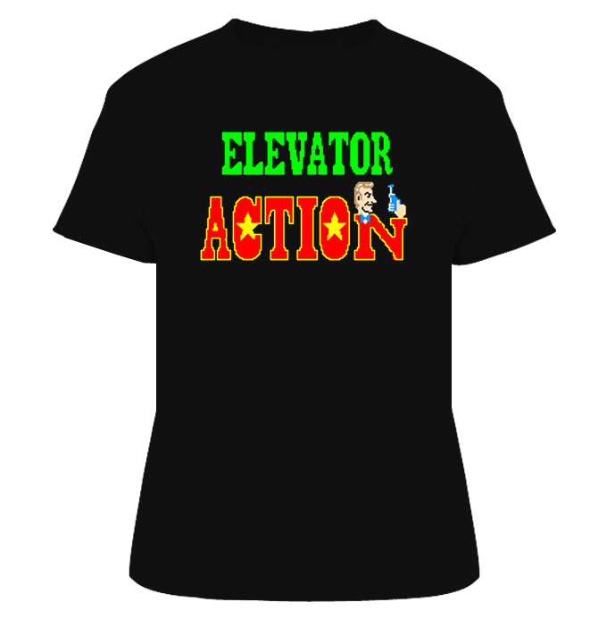 Elevator Action Video Game Retro 80s T Shirt