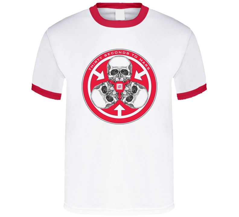 30 Seconds To Mars Rock Group Logo T Shirt 30 Seconds To Mars Rock Group Logo T Shirt