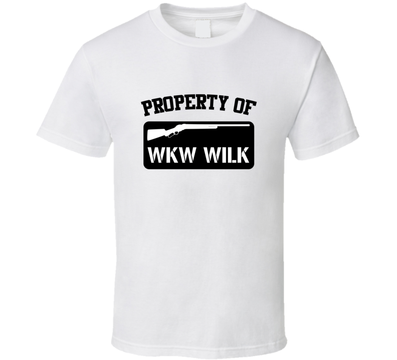 Property Of My Wkw Wilk Sniper Rifle  T Shirt