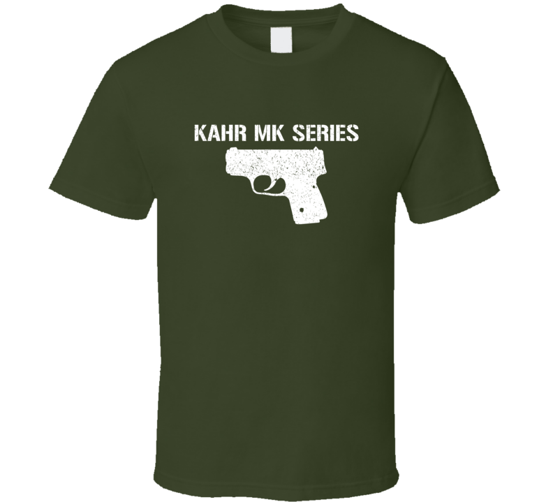 Kahr Mk Series Pistol Military Distressed T Shirt