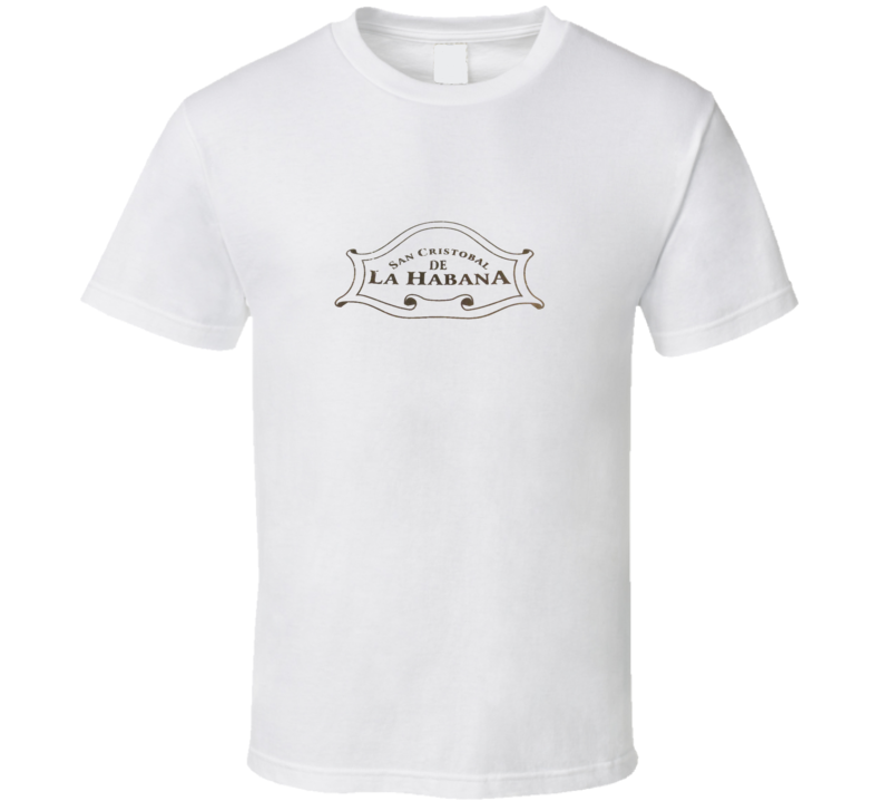 San Cristobal De La Habana Cuban Cigar Company T Shirt