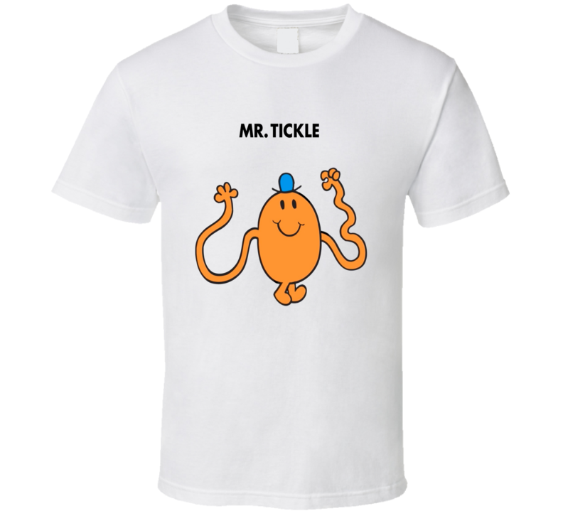 Mr Tickle Character From Mr Men Book Series Fan T Shirt