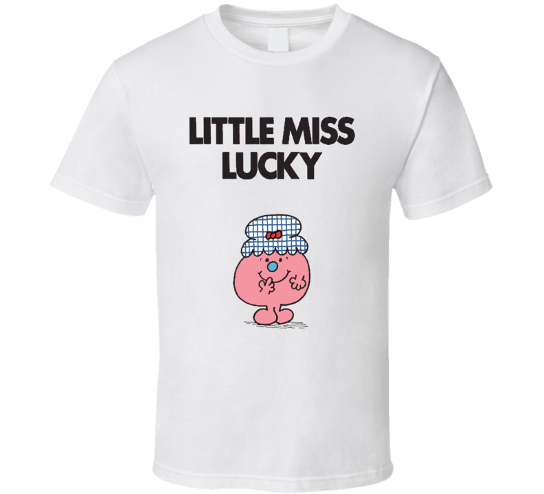 Little Miss Lucky Character From Little Miss Book Series Fan T Shirt