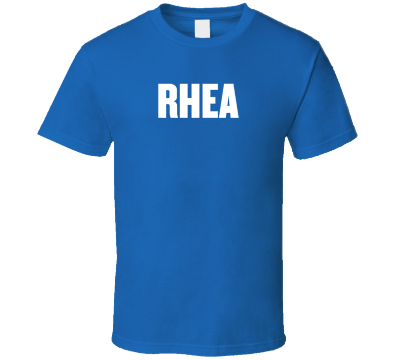 Rhea Name Block Letters T Shirt