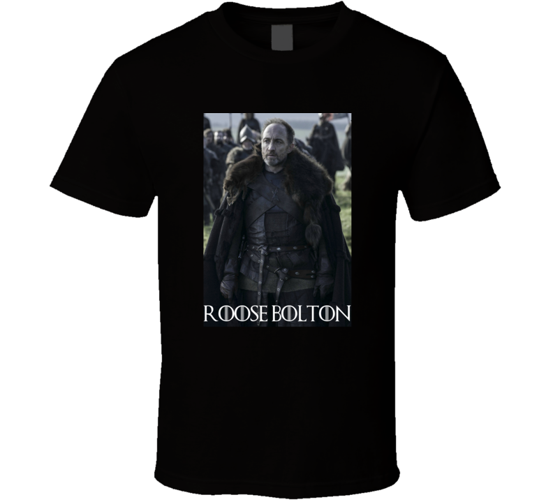 Roose Bolton Character From The TV Show Game Of Thrones T Shirt