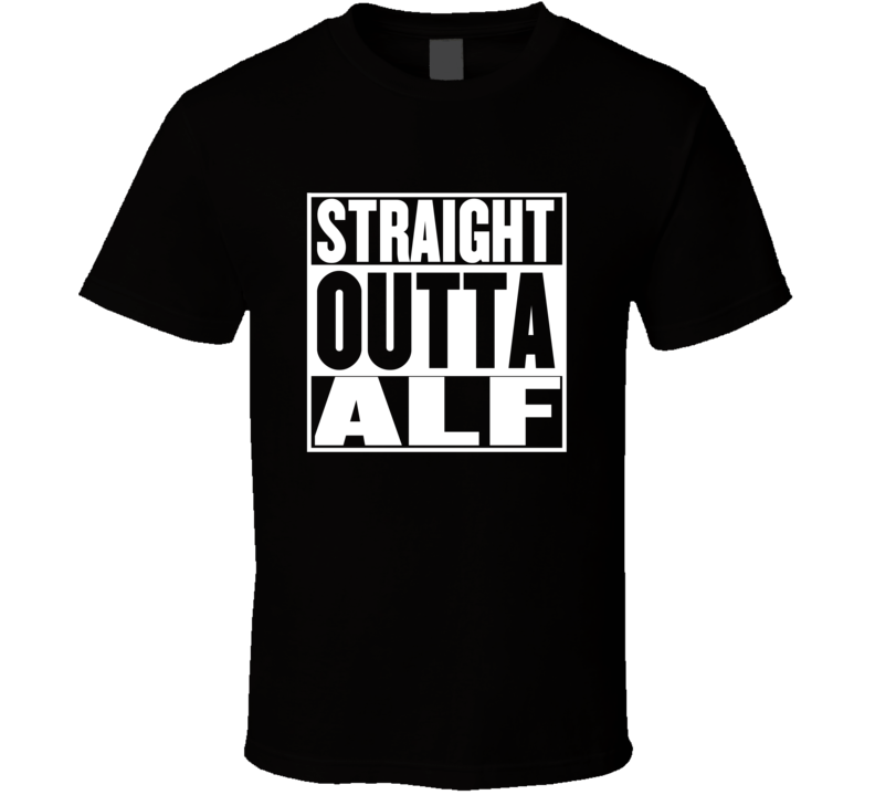 Straight Outta ALF Movie Parody Shirt