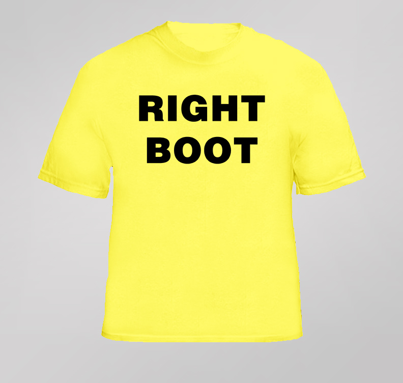 Frank 30 Rock Right Boot T Shirt