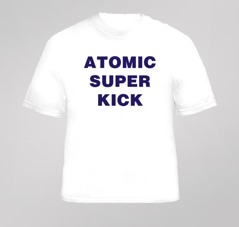 Frank 30 Rock Atomic Super Kick T Shirt