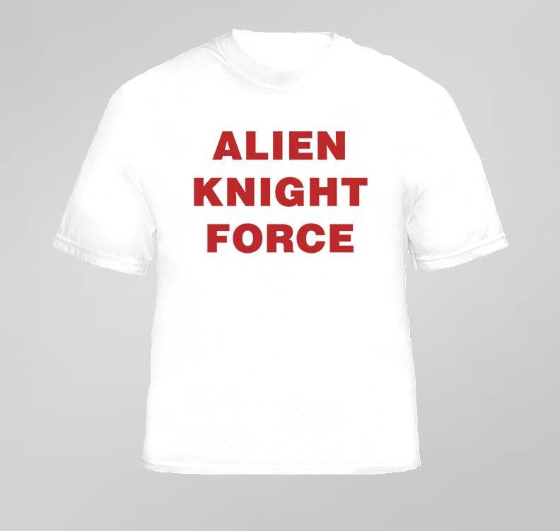 Frank 30 Rock Alien Knight Force T Shirt