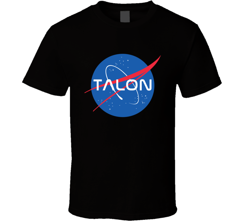 Talon NASA Logo Your Name Space Agency T Shirt