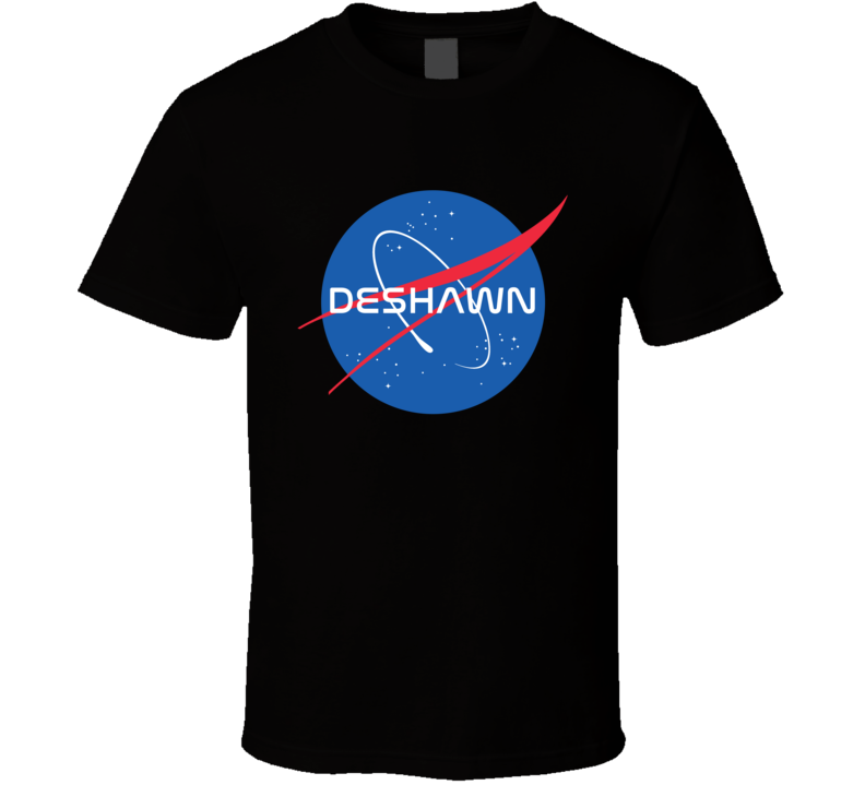 Deshawn NASA Logo Your Name Space Agency T Shirt