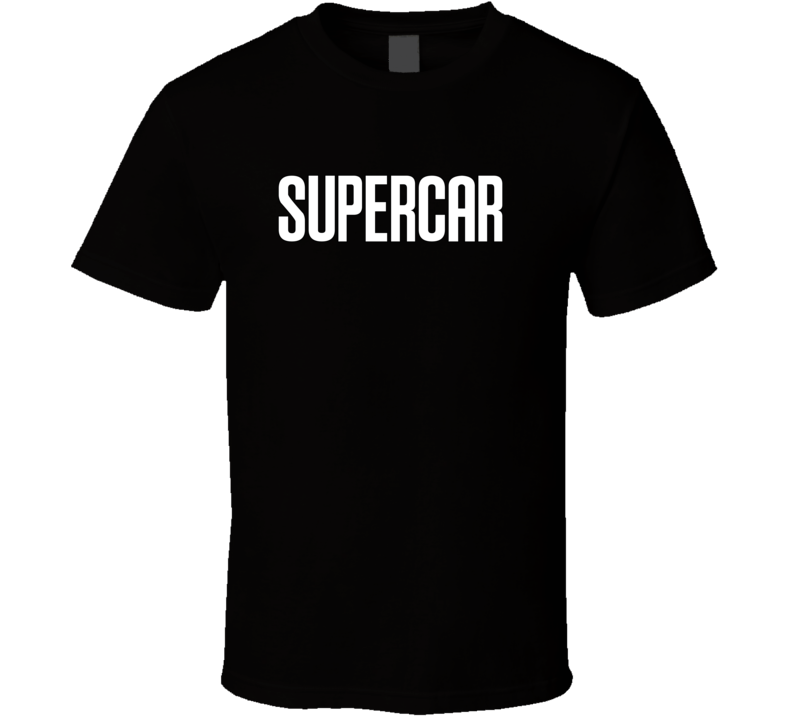 Supercar Retro 60's TV Show Logo T Shirt