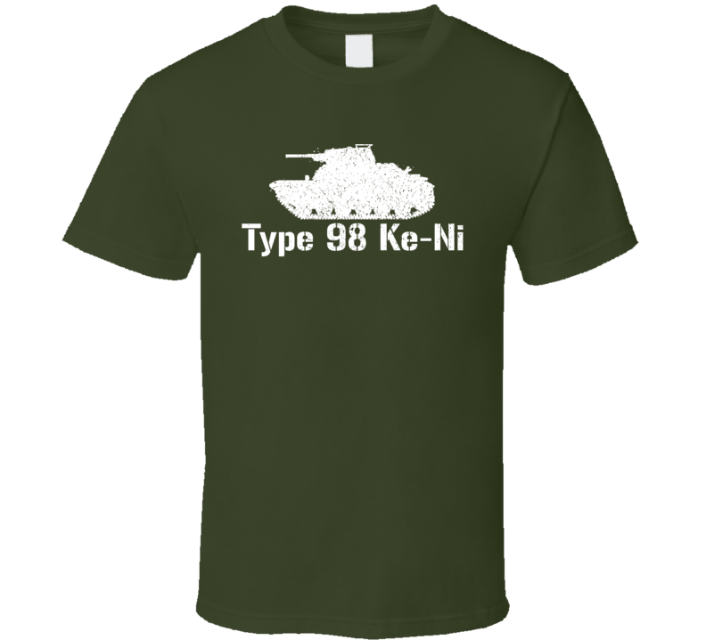 Japan Light Tank Type 98 Ke-Ni Military T Shirt