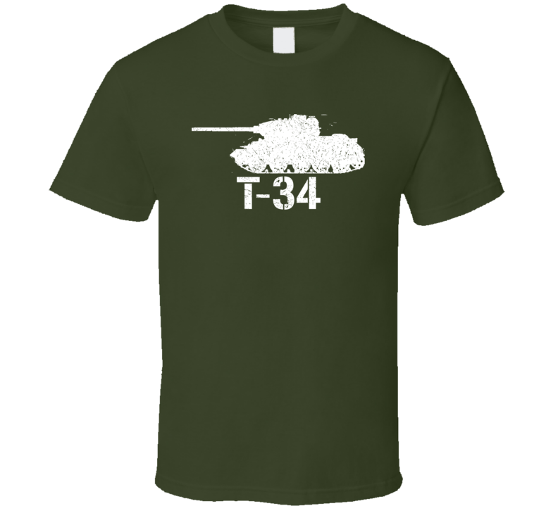 Soviet Union Medium Tank T-34 Military T Shirt