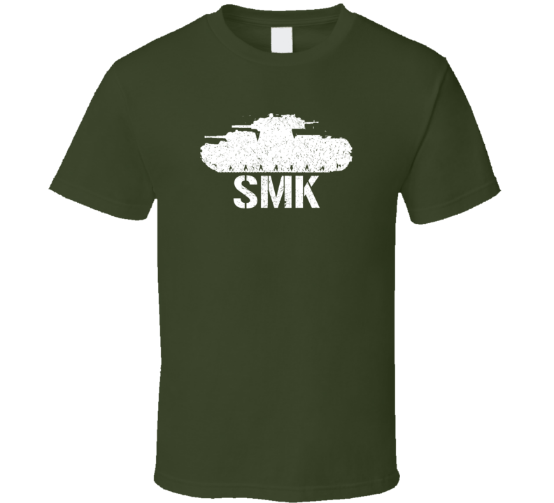 Soviet Union Heavy Tank SMK Military T Shirt