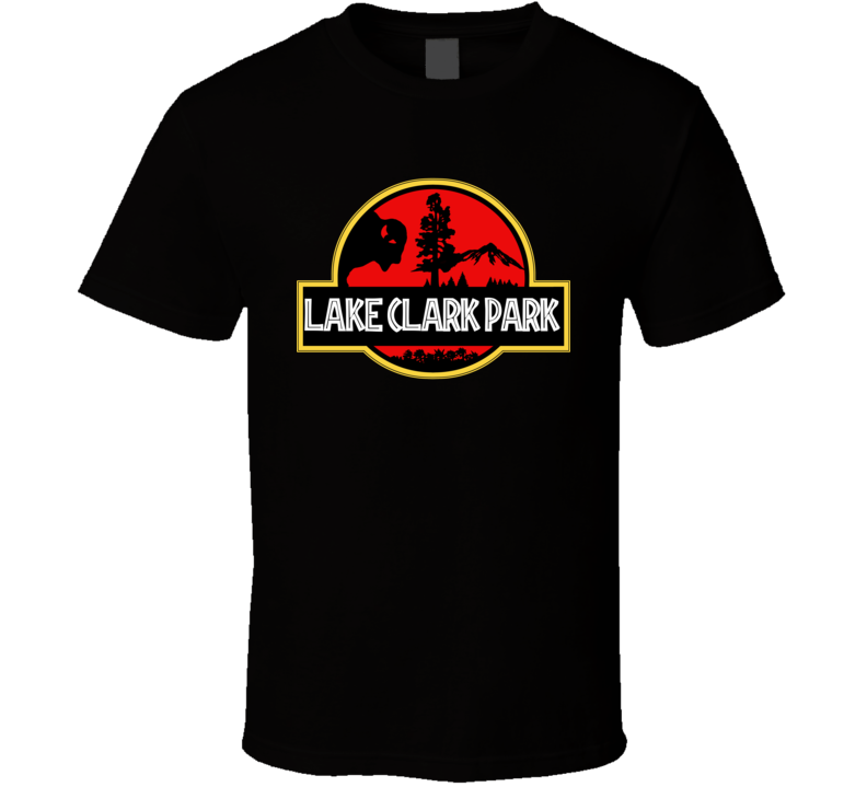 Lake Clark Park National Park Jurassic Park Parody T Shirt