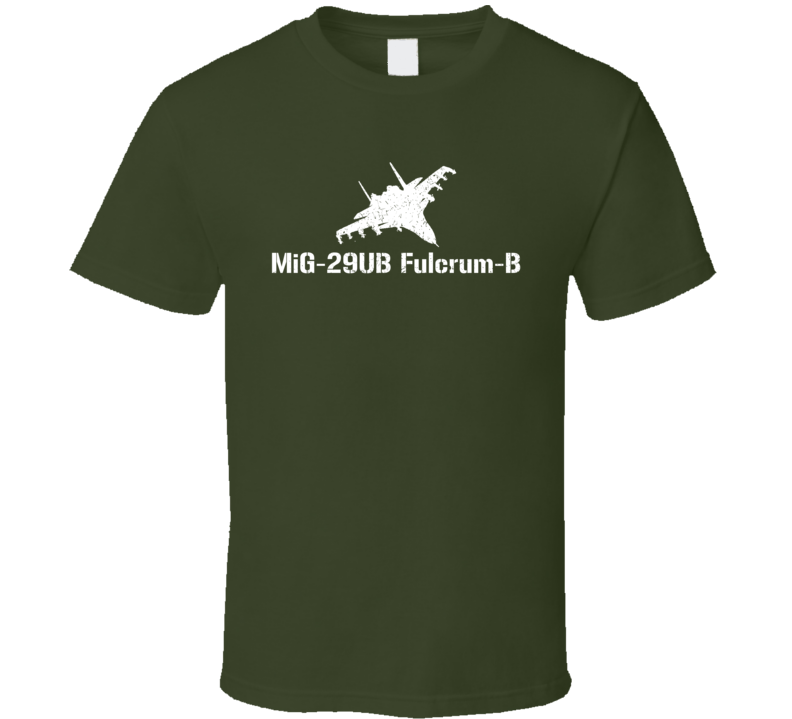 MiG-29UB Fulcrum-B Jet Military T Shirt