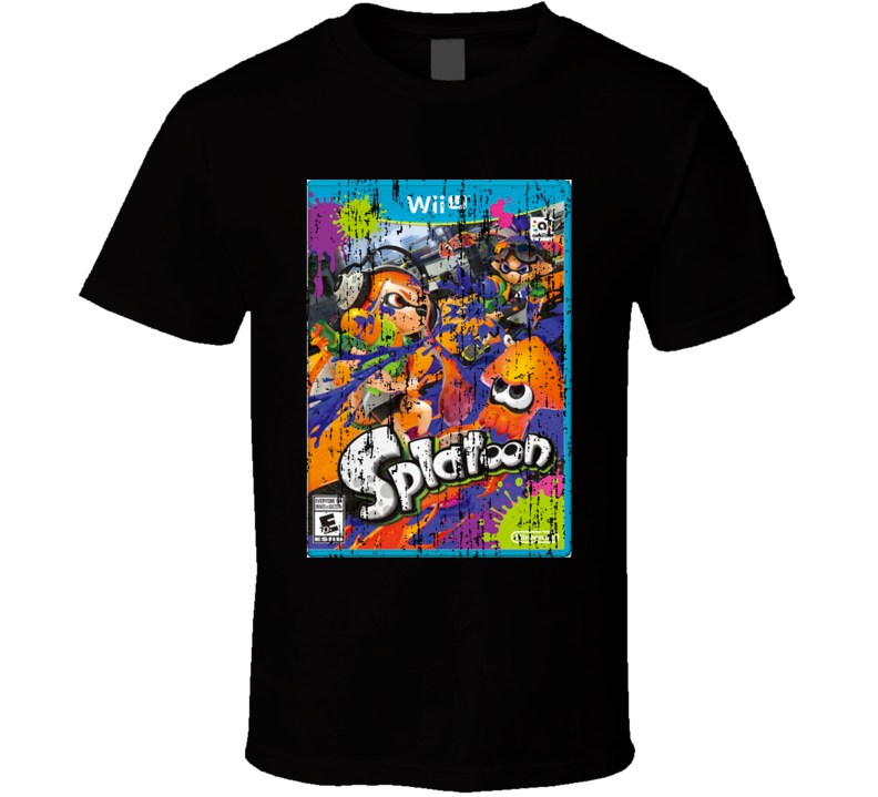 Splatoon Nintendo Video Game Box Cool T Shirt 