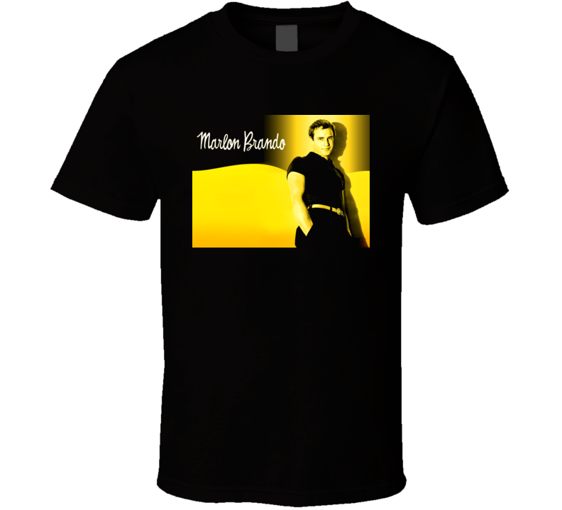 Marlon Brando Tv Star Legend Retro T Shirt