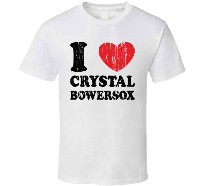 I Heart Crystal Bowersox T Shirt