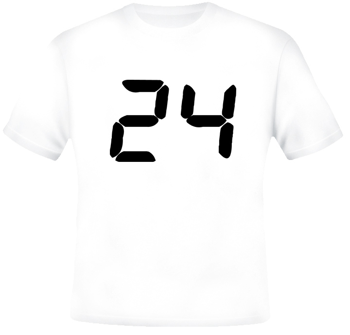 24 Jack Bauer Anti Terrorism Tv Show T Shirt