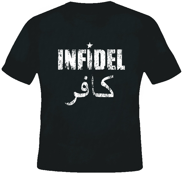 USMC Military Marine Infidel Army T Shirt