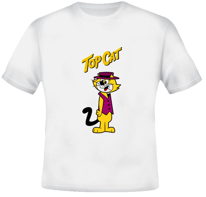 Top Cat Retro Cartoon Cool T Shirt