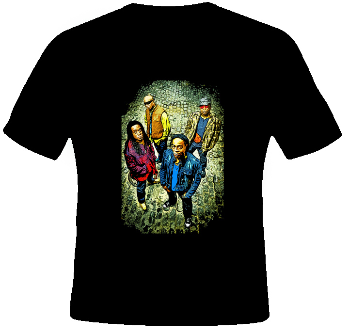 Living Color 90's Rock Band cover full band group T Shirt