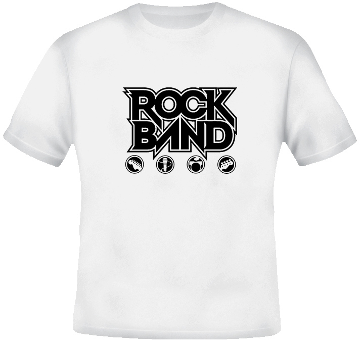 Rock Band Video Game T Shirt