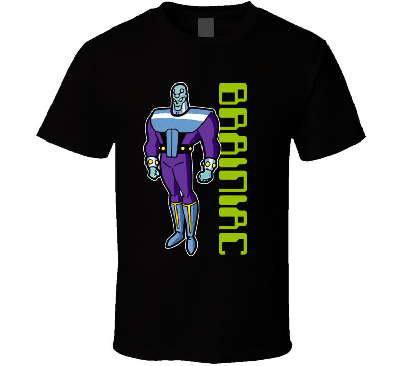 Brainiac Comic Sci Fi Cartoon T Shirt