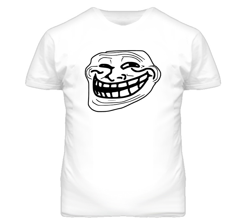 Trollface Coolface Problem Smilie 4chan T Shirt