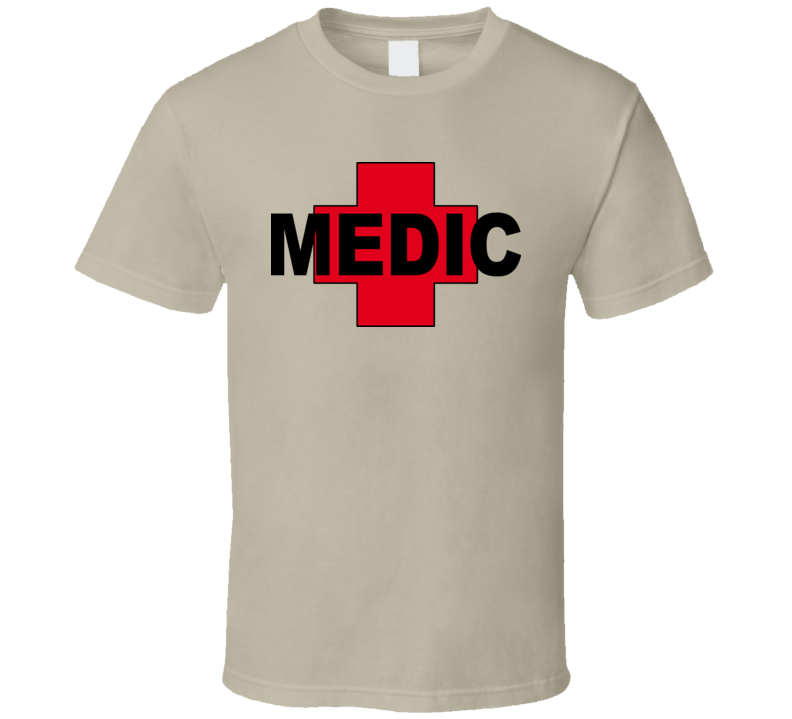 Medic Military Help Relief Support Combat T Shirt