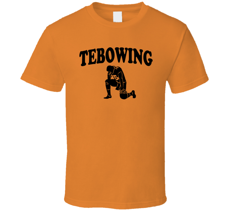 Tim Tebow Tebowing Praying Football T Shirt