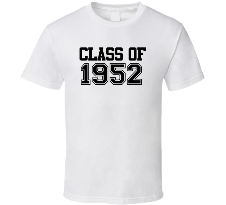 Class of 1952 Reunion School Pride Collage T Shirt