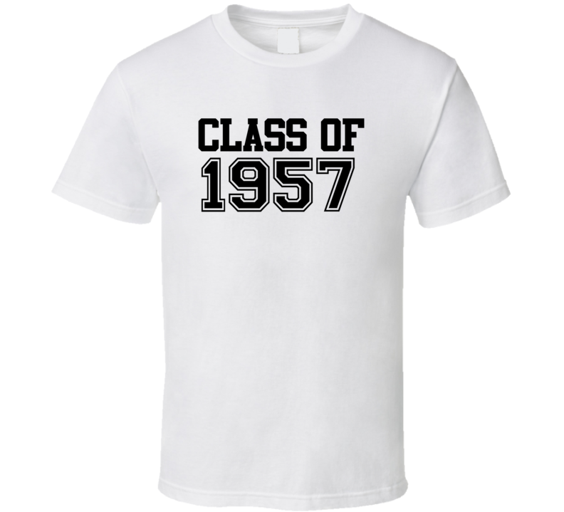 Class of 1957 Reunion School Pride Collage T Shirt