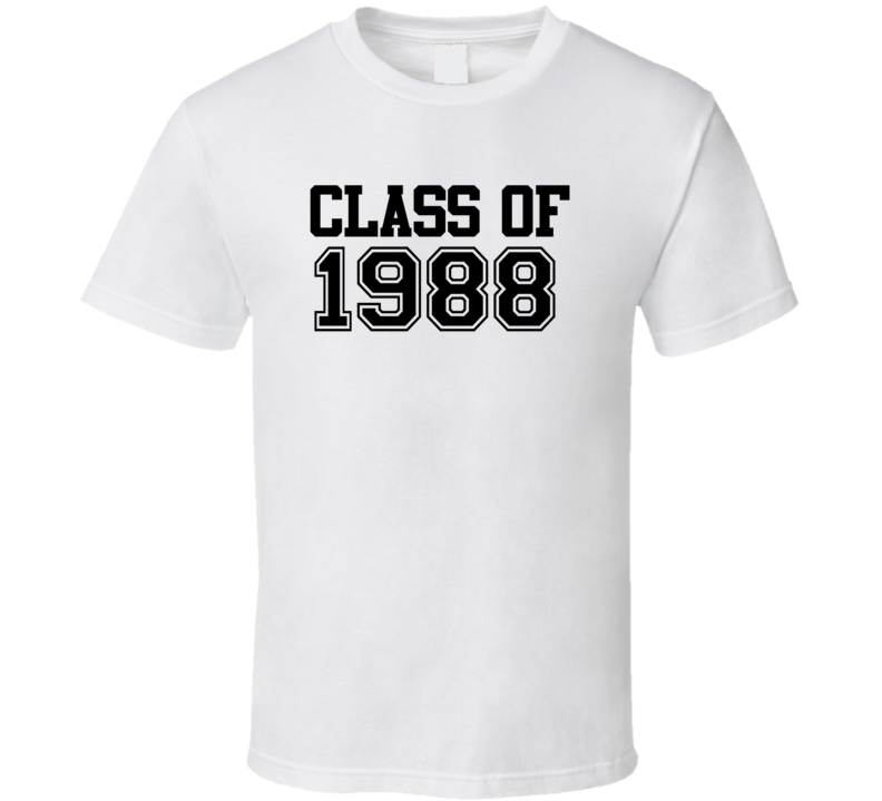 Class of 1988 Reunion School Pride Collage T Shirt