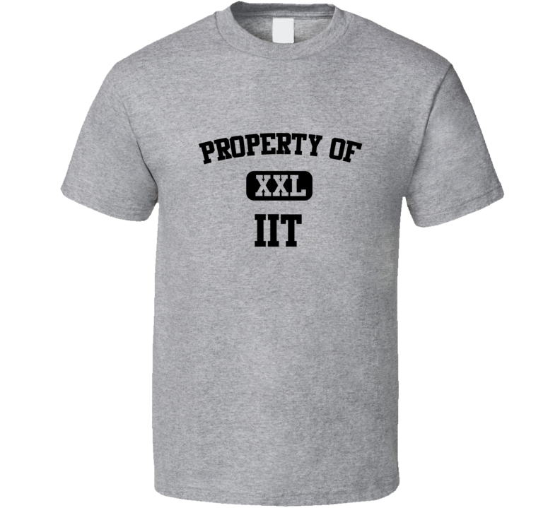 Property of IIT XXL Illinois Institute of Technology T Shirt