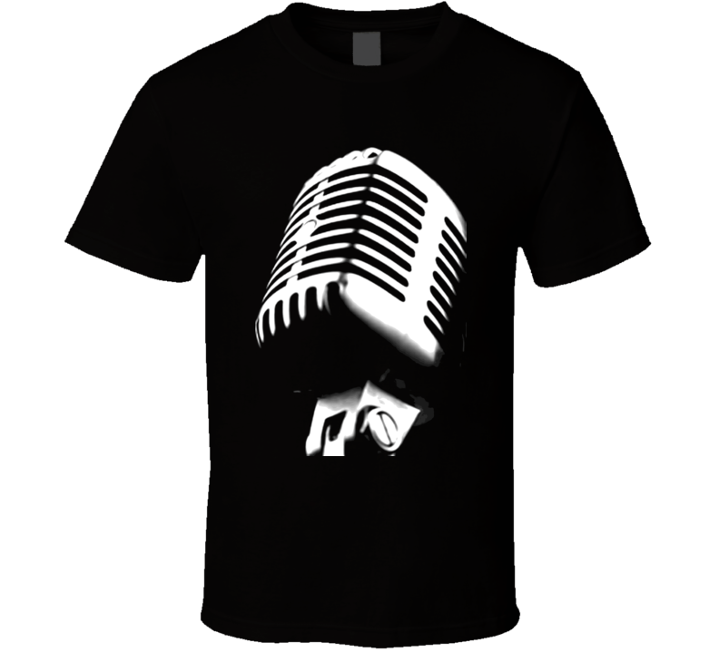 Microphone Graphic T Shirt